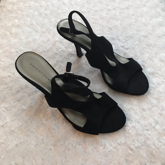 Predictions black strappy heels - Picture 3 of 3